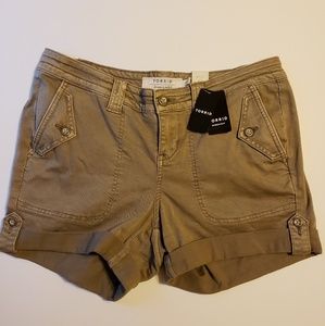 New Torrid Military Shorts Size 10